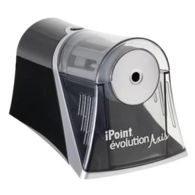 Image de Westcott iPoint Axis E 15510 00 Taille crayon électrique Arrêt automatique gris et noir