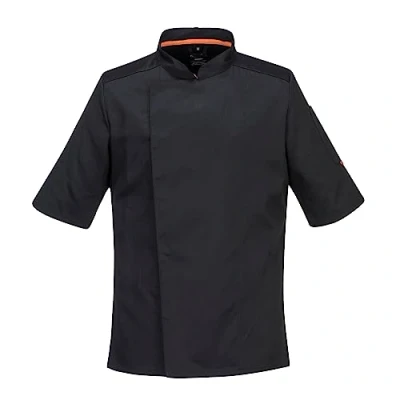 Image de Portwest MeshAir C738BKRM Pro Veste S/S Taille M Couleur Noir