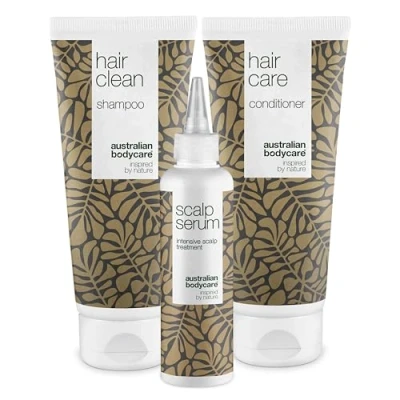 Image de Kit pour le cuir chevelu à l&#039;huile d&#039;arbre thé Apaise les cuirs chevelus secs, irrités et qui démangent. Nourrit des cheveux un sains