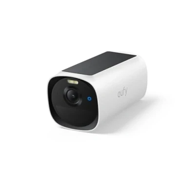 Image de eufy Security caméra additionnelle eufyCam E40, de Surveillance Solaire extérieure sans Fil, 2K avec Panneau intégré, Vision Nocturne MaxColor, Reconnaissance faciale IA