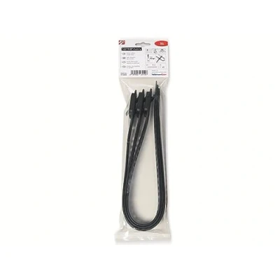 Image de HellermannTyton 115 28590 SOFTFIX XL TPU BKIII Serre câble 580 mm 28 noir réouvrable, très flexible, avec collier réouvrable 3 pc(s)