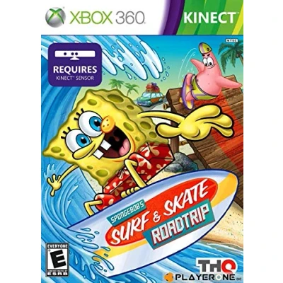 Image de Bob l&#039;éponge: surf &amp; skate (jeu Kinect)