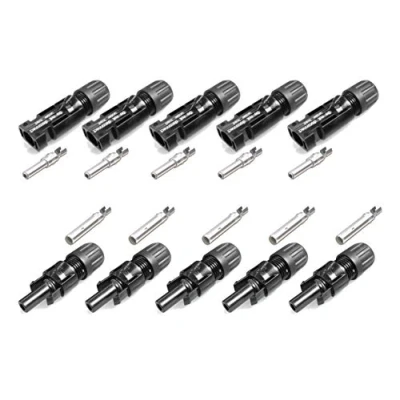 Image de Stäubli Lot de 5 Paires connecteurs MC4 mâles + 4 6 mm² Type PV KBT4/6I