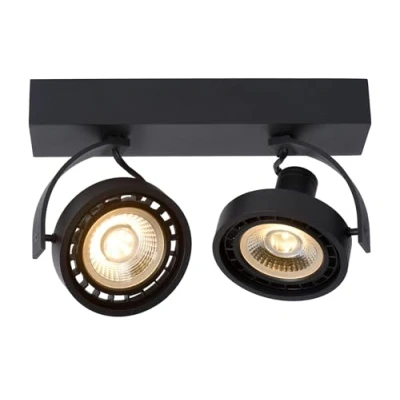 Image de Lucide Spot pour plafond LED Dorian 2 lampes, dim to warm