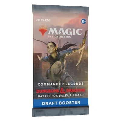 Image de Magic The Gathering D&amp;D Battle for Baldurs Gate Commander Legends Booster, D10030001, Multicolore