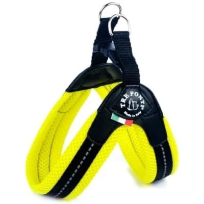 Image de Tre Ponti Easy Fit Mesh Fix Neon Harnais pour Chien Jaune 2,5 g