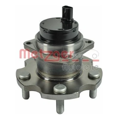 Image de METZGER WM 6898 Kit de roulements roue avec capteur ABS intégré, moyeu TOYOTA: Avensis II 5 portes, Station Wagon