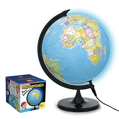 Image de Lisciani Giochi I&#039;m a Genius Le Globe Lumineux, Couleur Bleu, 100101