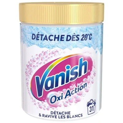 Image de Vanish Oxi Action Booster de Blancheur Détachant Textile &amp; Raviveur Poudre 940g