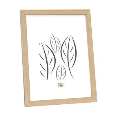 Image de Deknudt Frames S44CH1 Basic Cadre Photo Bois/MDF Chêne Fin 13 x 18 cm, Naturel