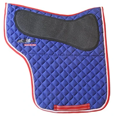 Image de Tapis de selle anatomique pour cheval coton Karlslund
