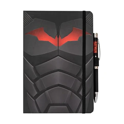 Image de Grupo Erik CBA5004 Carnet de notes Batman avec Stylo Pointillé Format A5 Bullet Journal Pointillé, Notebook, Intime, Secret