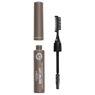 Image de GOSH Brow Lift Lamination gel à sourcils avec couleur, de fixation végétalien pour un coiffage rapide et impeccable des sourcils, effet salon, sans parfum durable, convient aux personnes