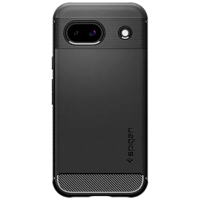 Image de Spigen Rugged Armor TPU Back Cover Noir Google Pixel 8a