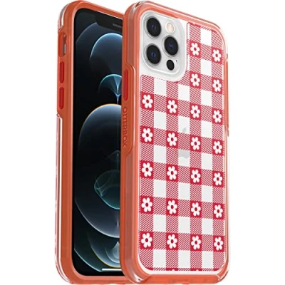 Image de OtterBox Symmetry Coque pour iPhone 12 / Pro, Antichoc, Anti Chute, de Protection Fine, supporte 3 x Plus Chutes Que la Norme Militaire, Picnic Daisy