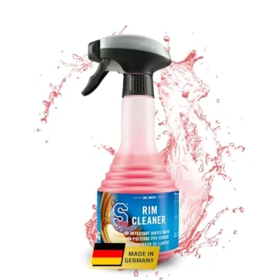 Image de DR. WACK S100 Nettoyant pour jantes de moto 500 ml Spray avec formule gel Nettoyage doux et efficace Dégraissant chaînes Très économique &amp; sans acide Entretien Premium