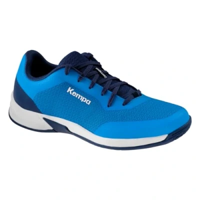 Image de Kempa Mixte Kourtfly Three Chaussures de Handball, Bleu/Blanc, 39 EU