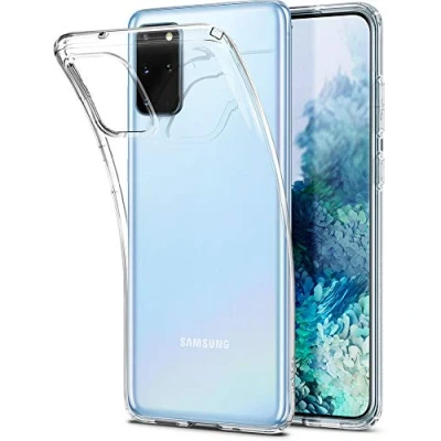 Image de Spigen Liquid Crystal Coque Compatible avec Samsung Galaxy S20 Plus Transparent