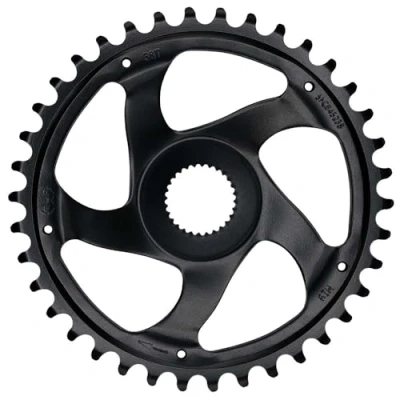 Image de KMC Bosch Gen 4 Spacerless Plateau Unisexe, Noir, 38T, Chainline 52.0mm