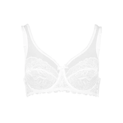 Image de DIM Generous Essential Underwire BRA Soutiengorge à armatures, Femme, Taille: 80E, White