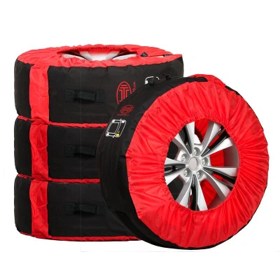 Image de HEYNER SUV WheelStar Pro 735100 Kit de sac pneu noir/rouge 16, 17, 18, 19, 20, 21, 22