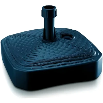 Image de Pied de parasol PROSPERPLAST Modèle carré 39 x 13 cm Polyéthylène Bleu