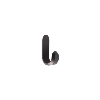 Image de Normann Copenhagen Curve Mini Hooks 2 pcs. Matt Brown