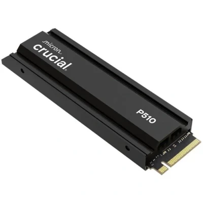 Image de CRUCIAL P510  SSD interne 1 To  PCIe Gen4 NVMe M.2 Avec dissipateur Vitesse lecture jusqu&#039;à 1100 Mo/s CT1000P510SSD5