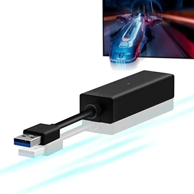 Image de Tolesum Adaptateur de Caméra PS5 / Slim VR pour PSVR, Câble Conversion PS4 PS Compatible avec la Console PS5, USB 3.0 vers Accessoires Jeux
