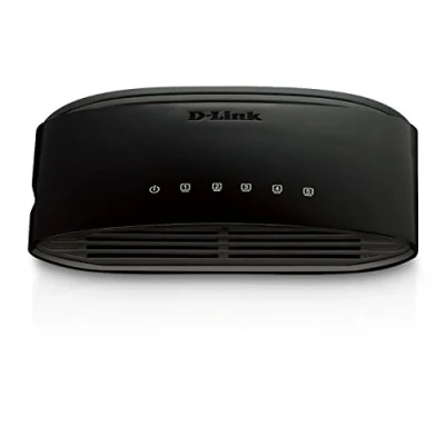 Image de D Link DES 1005D Switch 5 Ports Ethernet 10/100mbps Idéal Partage de Connexion et Mise en Réseau Small/Home Office