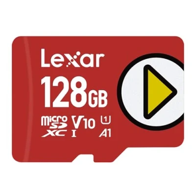 Image de Lexar PLAY microSDXC UHS I Card 128 Go Classe 10 Neuf