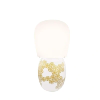 Image de Kundalini Hive lampe à poser en céramique, blanc