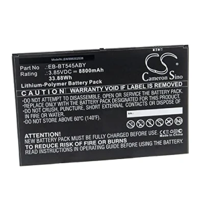 Image de vhbw Batterie Compatible avec Samsung Galaxy Tab Active Pro, Pro 10.1, SM T540 Tablette (8800mAh, 3,85V, Li polymère)