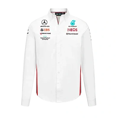 Image de Mercedes AMG Petronas Formula One Team Maillot d&#039;équipe 2023 Blanc Taille: M