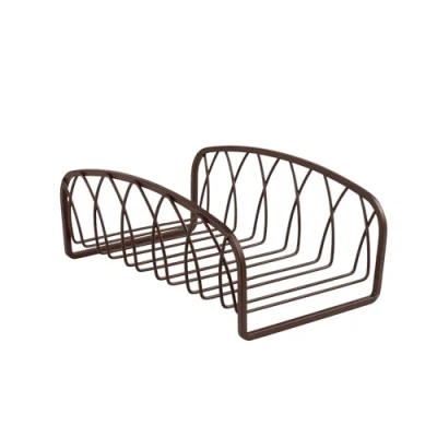 Image de Spectrum Diversifiés Twist Guest Porte Serviettes, Bronze