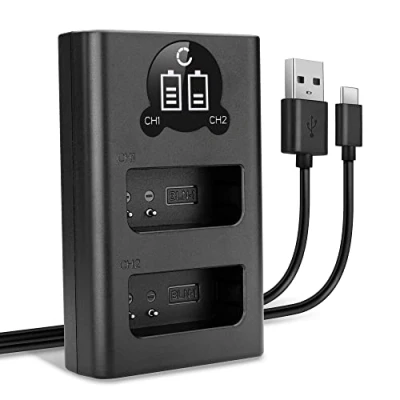 Image de CELLONIC Chargeur Double BCN 1 Smart et Rapide Compatible avec Alimentation Dual BLN de Charge