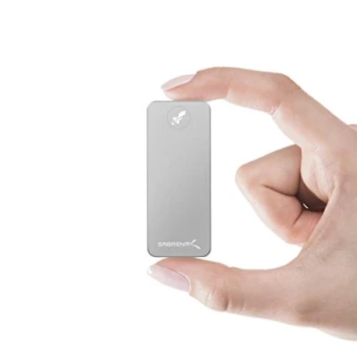 Image de SABRENT ssd Externe 1 to NVMe SSD, Disque Dur M.2, Portable USB 3.2 Gen 2, 1000 Mo/s en de Lecture et d&#039;écriture, câble C Inclus, Coque Aluminium, résistant à la poussière