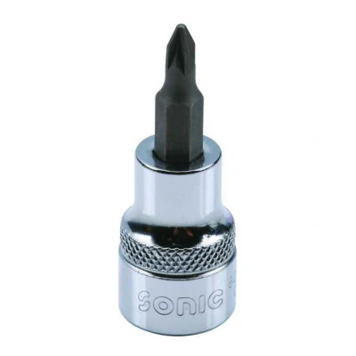 Image de SONIC 8224802 Bit pour tournevis Acier chrome vanadium Pozidriv (PZ)