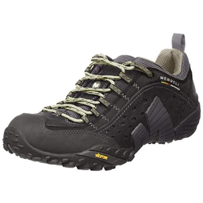 Image de Merrell Intercept, Baskets Basses Homme, Noir (Smooth Noir), 41.5 EU