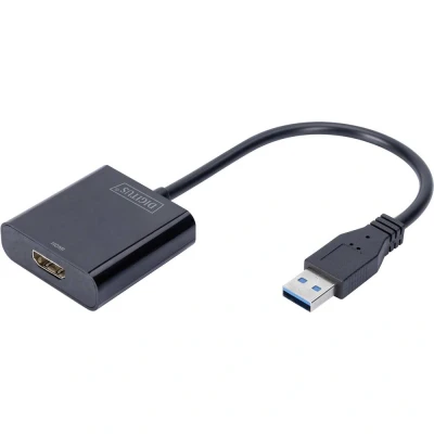 Image de Digitus Adaptateur graphique USB A 3.2 Gen 1 vers HDMI Neuf