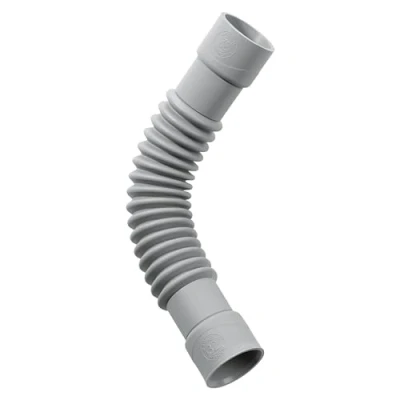 Image de Wirquin 79009005 Raccord wc souple universel magicoude D32, à coller pour évacuation, gris