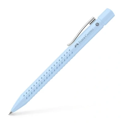 Image de Faber Castell 231028 Porte mines Grip bleu ciel, dureté B, mine 0.7 mm, gomme incluse