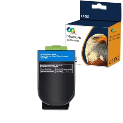 Image de Caidi Compatible 4X Cartouche Toner pour lexmark cs310dn cs310n cs310 Series cs410dn cs410dtn cs410n cs410 cs510de cs510dte cs510 702 de (Cyan)