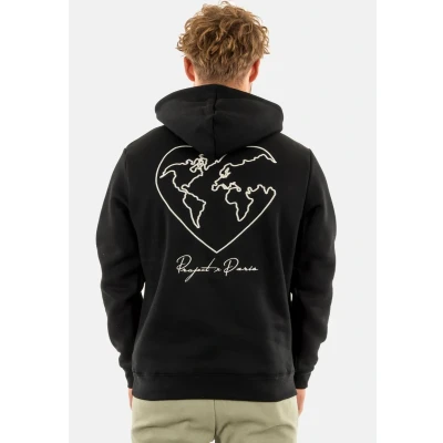Image de Sweatshirt à capuche motif coeurmonde Project X Paris