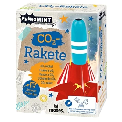 Image de moses PhénoMINT 30342 Kit d&#039;expérimentation pour Petits scientifiques de fusée en Plastique Enfants à partir 8 Ans