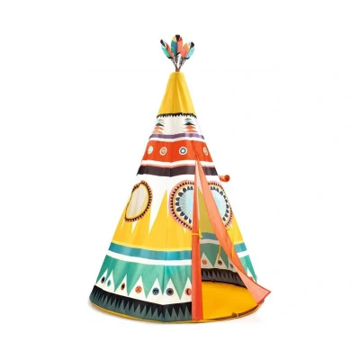Image de Djeco Spielzelt Zimmerzelt Teepee Jouet pour enfants, Taille: One Size, Multi coloured
