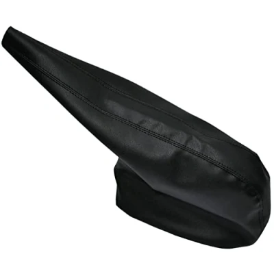 Image de AERZETIX C58933 Soufflet de frein à main compatible avec Renault Trafic 3, Opel Vivaro 2, Fiat Talento Nissan NV330 partir 2014 couleur: noir en cuir synthétique