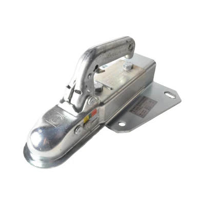 Image de Timon en V Winterhoff douille 50 mm 800 kg Têtes d&#039;attelage non freinées Remorqueshop