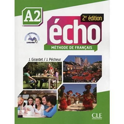 Image de Écho Niveau A2 Livre de l&#039;élève + DVD Rom web 2ème édition