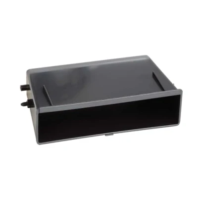 Image de Vide poche autoradio ADNAUTO Support 2Din Universel Noir Version courte